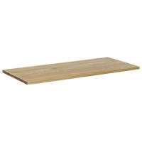 BLAT DE BAIE PENTRU LAVOAR 100/2/46,2 cm  - culoare lemn stejar, Konventionell, lemn (100/2/46,2cm) - Linea Natura