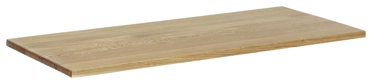 BLAT DE BAIE PENTRU LAVOAR 100/2/46,2 cm  - culoare lemn stejar, Konventionell, lemn (100/2/46,2cm) - Linea Natura