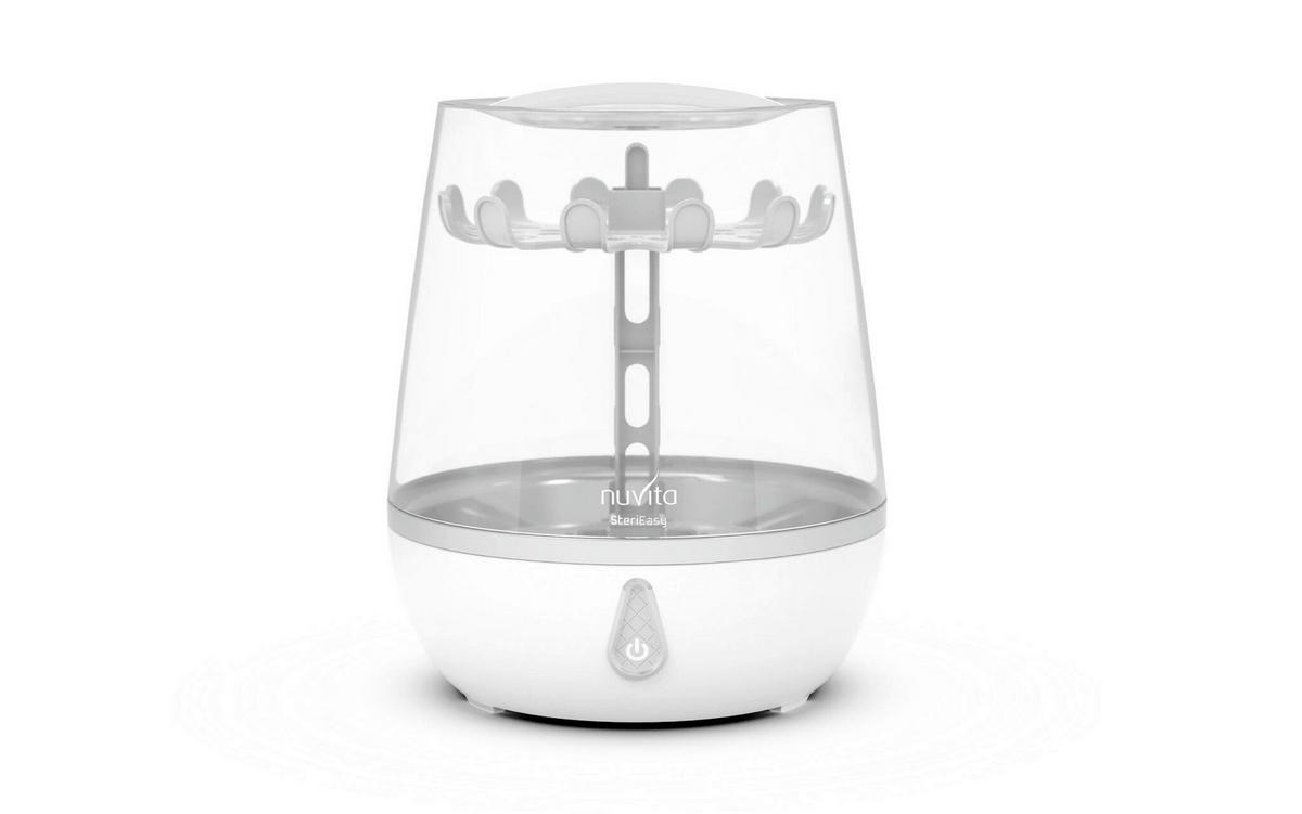 DAMPFSTERILISATOR  - Weiss, Basics, Kunststoff/Metall (24/32/24cm)