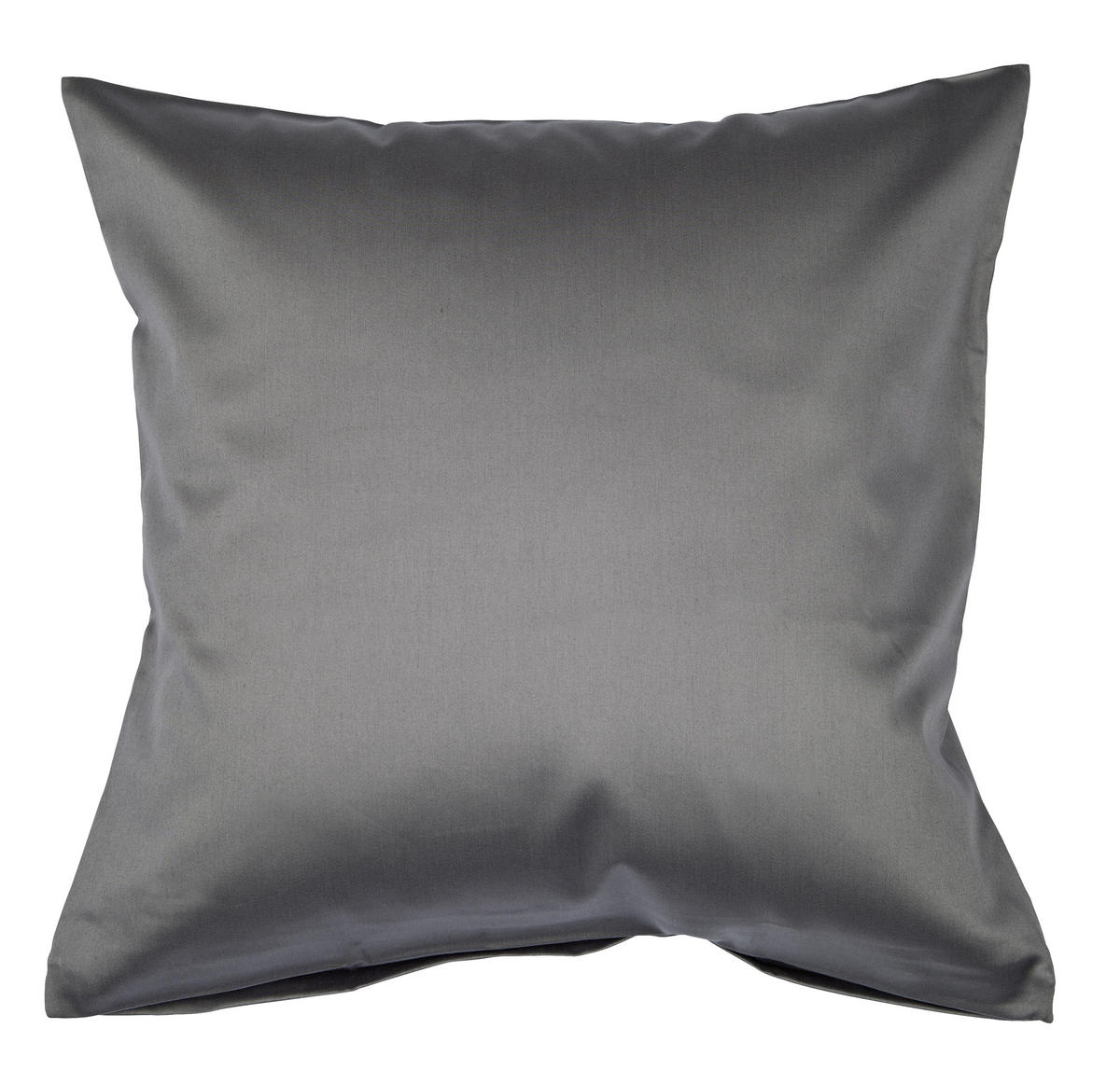 KOPFKISSENBEZUG Giacomo 80/80 cm  - Graphitfarben, Basics, Textil (80/80cm) - Janine