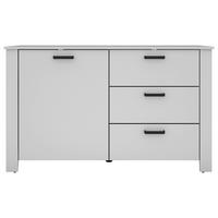 SIDEBOARD  in 140/84/40 cm  - Schwarz/Weiß, Design, Holzwerkstoff/Kunststoff (140/84/40cm) - MID.YOU