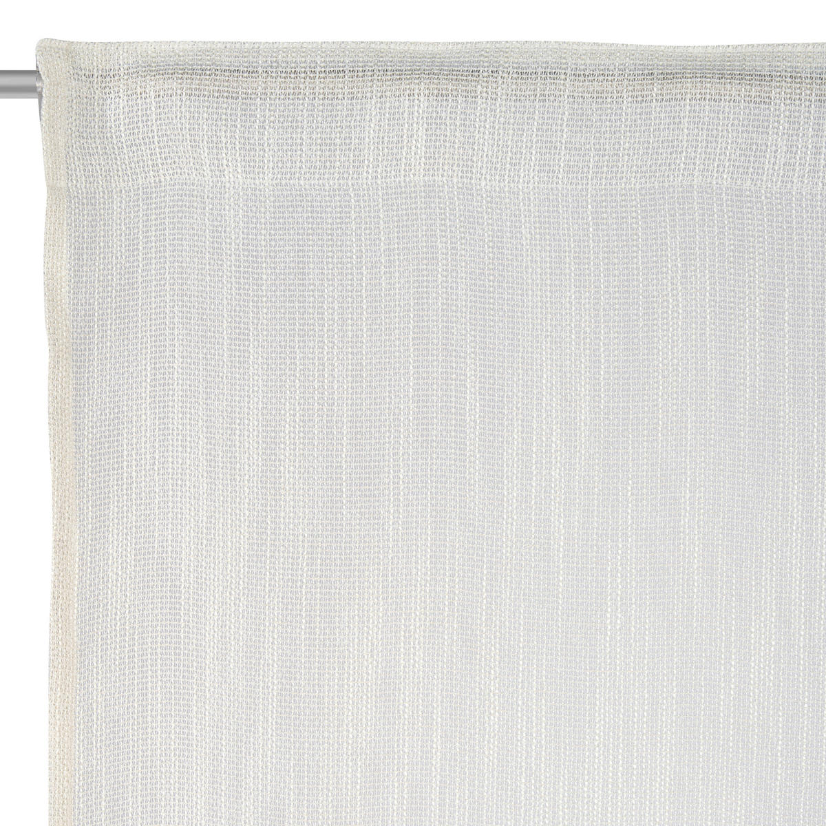 FERTIGVORHANG  halbtransparent   140/260 cm  - Creme, Trend, Textil (140/260cm) - Dieter Knoll