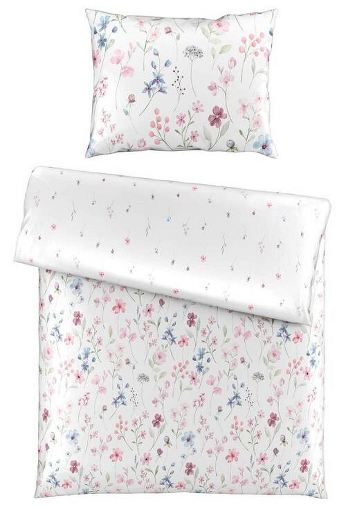 POSTELJINA SA DVA LICA DAHLIA saten višebojna  - višebojna, Konvencionalno, tekstil (140/200cm) - Esposa