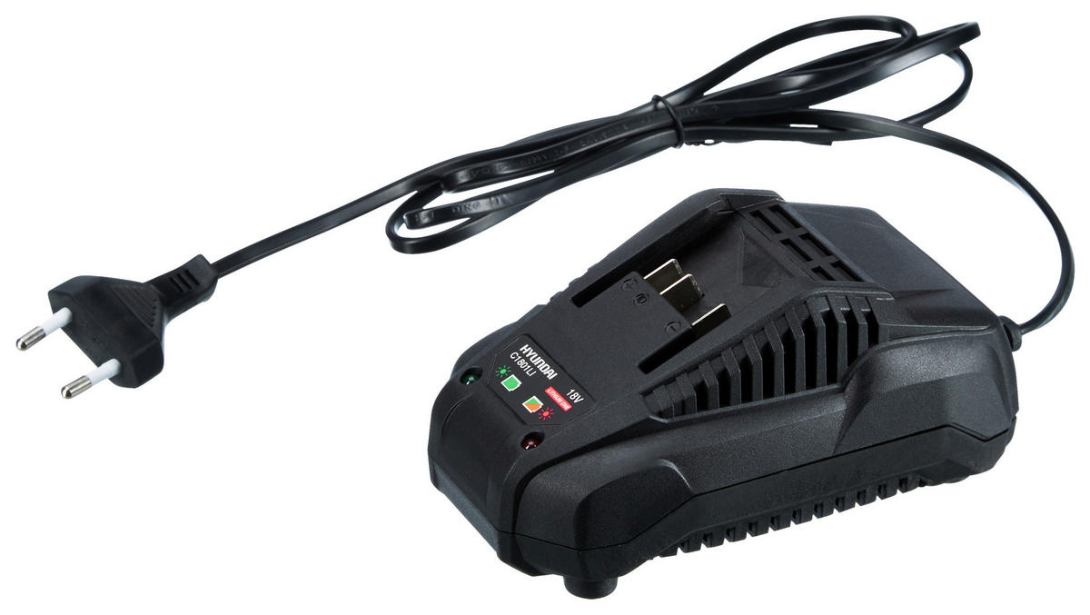 AKKULADEGERÄT  - Schwarz, KONVENTIONELL, Kunststoff (8.3/8.8/19cm) - Hyundai