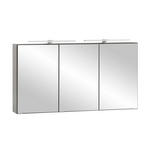 SPIEGELSCHRANK 120/64/20 cm  - Graphitfarben, Natur, Holzwerkstoff (120/64/20cm) - Xora
