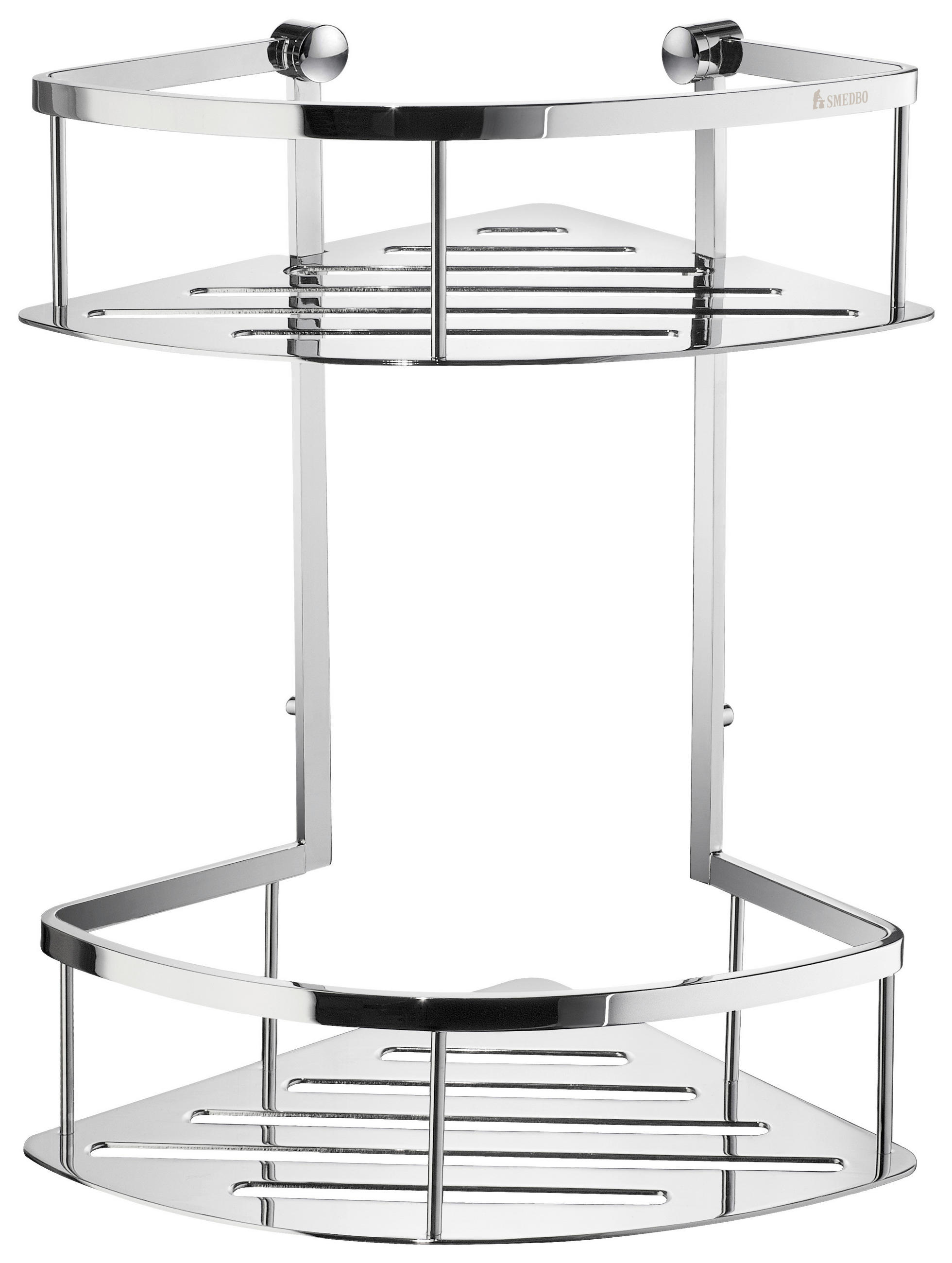 POLIČKA DO KOUPELNY barvy chromu