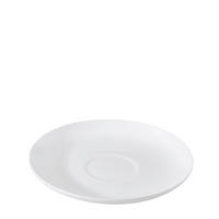 TANIERIK POD ŠÁLKU kostný porcelán (bone china)  - biela, Basics, keramika (18cm) - Novel