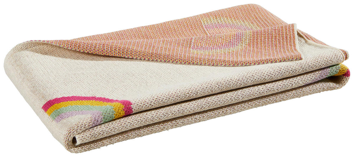 SCHMUSEDECKE  80/100 cm  - Rosa, Trend, Textil (80/100cm) - Avelia