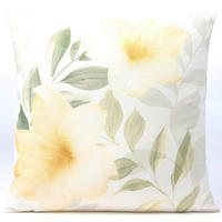 DEKORAČNÝ VANKÚŠ 45/45 cm - svetložltá, Design, textil (45/45cm) - Novel