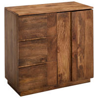 SIDEBOARD  85/80/40 cm  - Hellbraun, KONVENTIONELL, Holz (85/80/40cm) - Livetastic