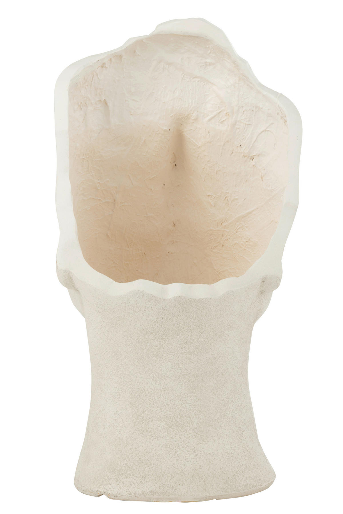 ÜBERTOPF - Weiss, Design, Keramik (40,5/36/70cm) - Ambia Home
