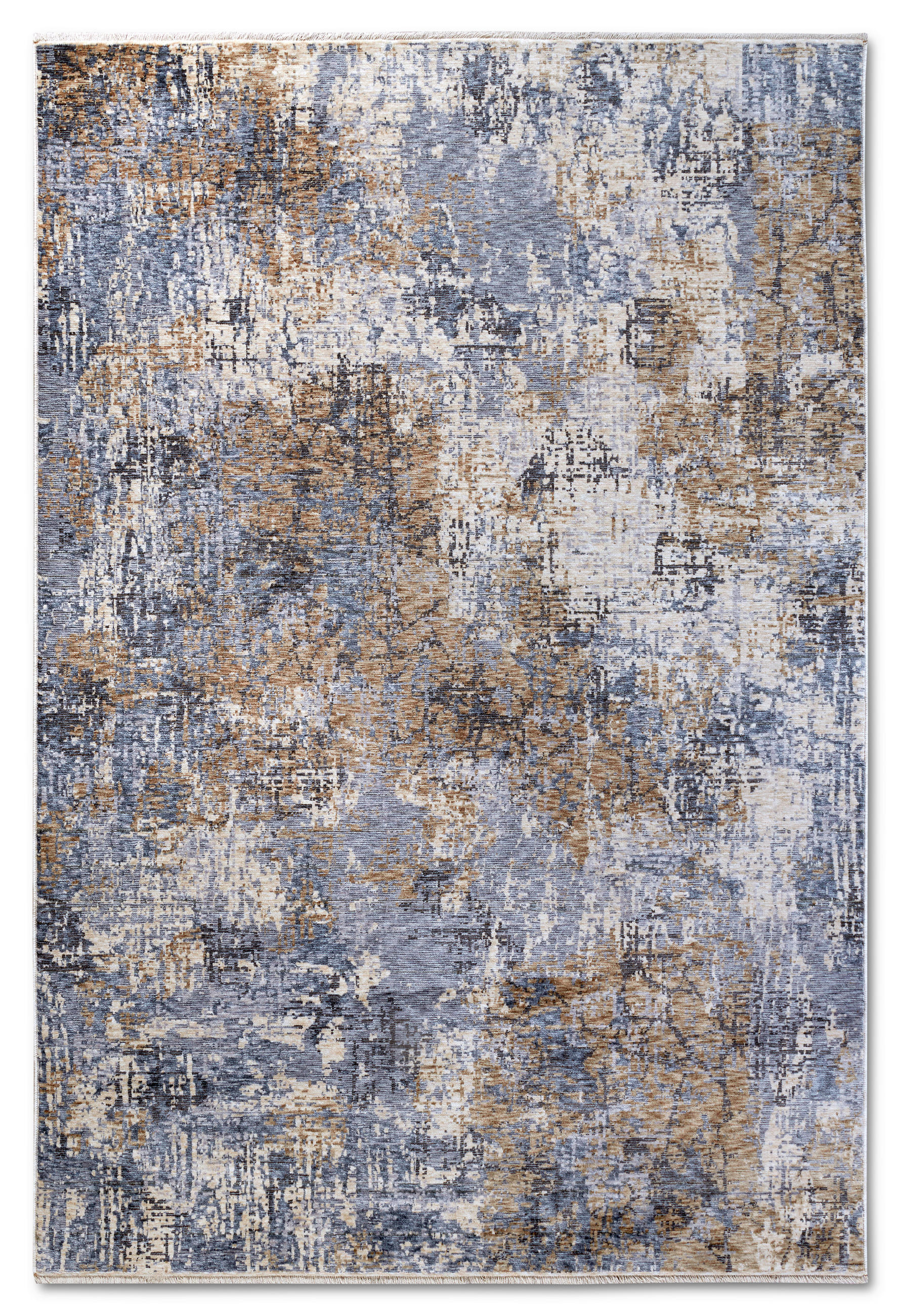 FLACHWEBETEPPICH 160/225 cm Kollektion 1871 Blau, Creme rechteckig  - Blau/Creme, Design, Kunststoff (160/225cm) - Villeroy & Boch