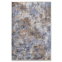 FLACHWEBETEPPICH 160/225 cm Kollektion 1871 Blau, Creme rechteckig  - Blau/Creme, Design, Kunststoff (160/225cm) - Villeroy & Boch