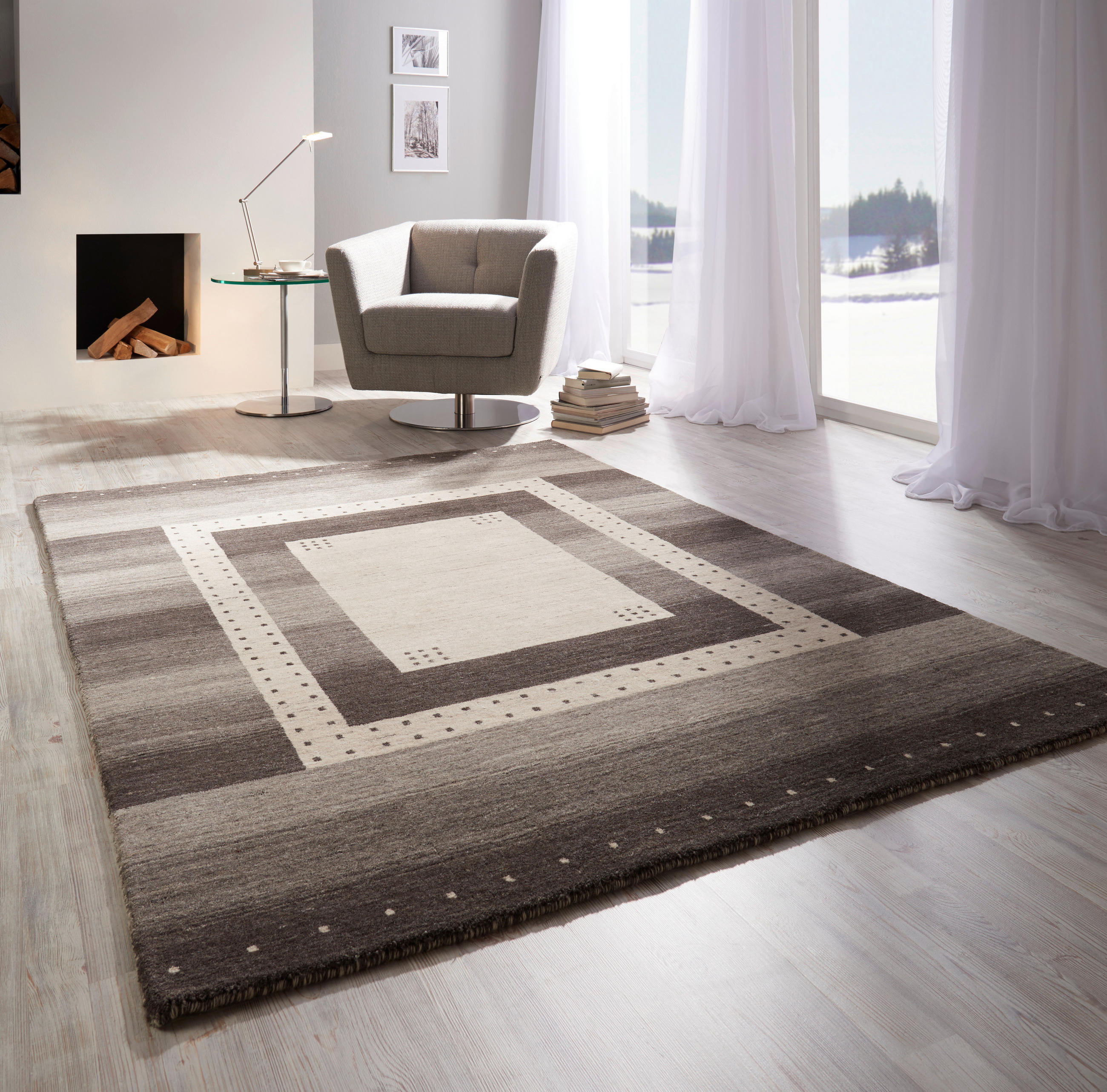 ORIENTTEPPICH 160/230 cm Dasht E Lut  - Grau, Lifestyle, Textil (160/230cm) - Cazaris