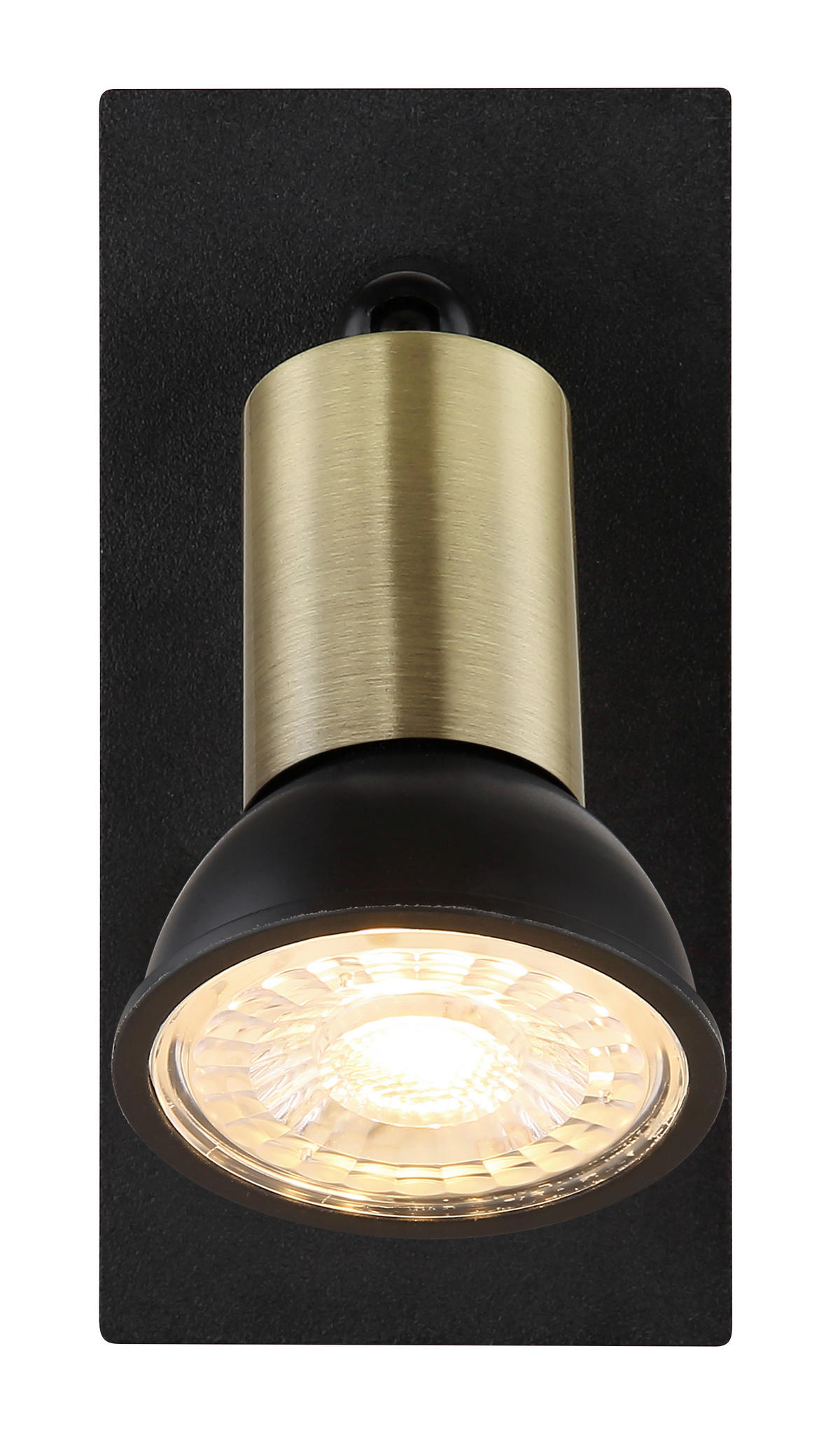 SPOTLIGHT Drew 6/9/10,5 cm   - svart/guldfärgad, Design, metall (6/9/10,5cm) - Globo