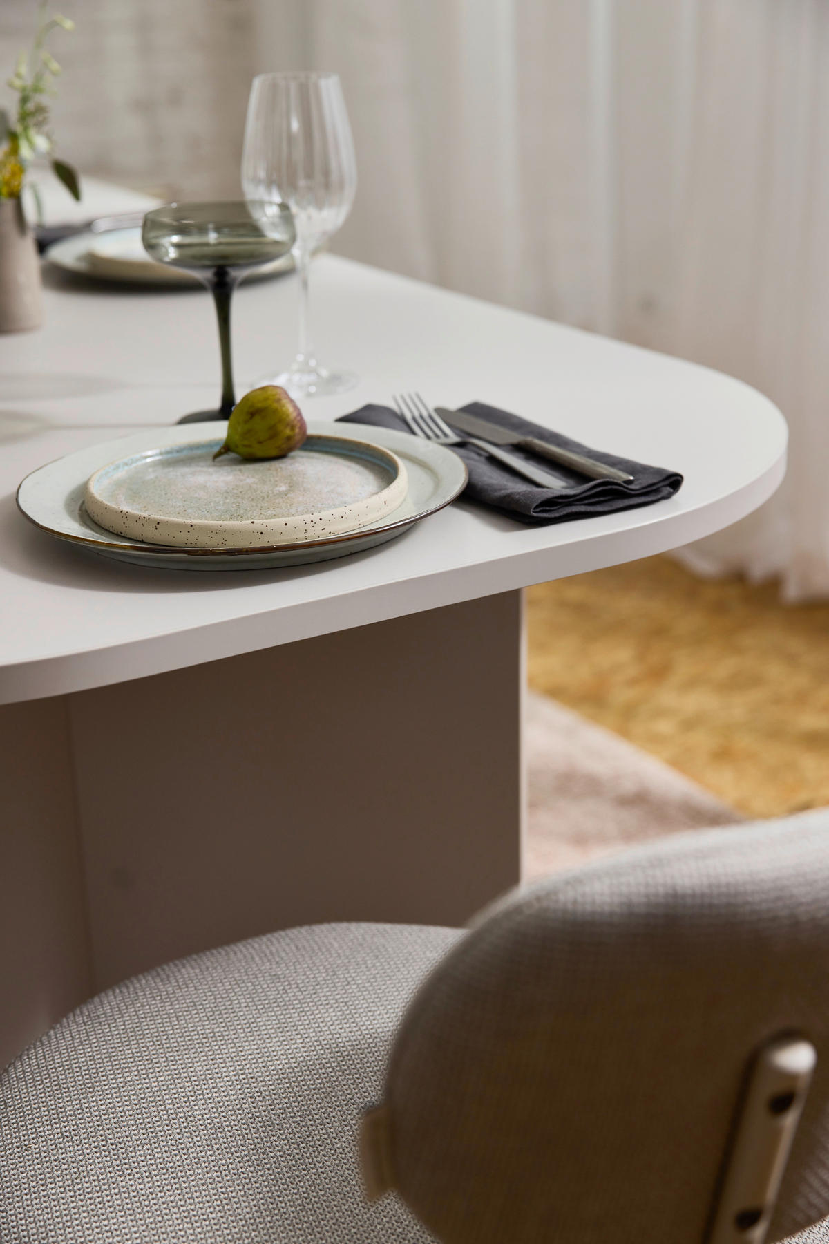 ESSTISCH bootsförmig Greige  - Greige, Natur, Holzwerkstoff (180/90/76cm) - Tom Tailor