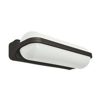LAMPĂ DE EXTERIOR CU LED - alb/gri închis, Basics, plastic (8/11/20,6cm)