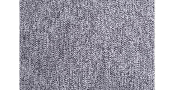 ECKSOFA Grau Velours Bettkasten, Schlaffunktion, Rücken echt, Kopfteilverstellung, Liegefläche im Originalstoff  - Schwarz/Grau, KONVENTIONELL, Textil/Metall (255/217cm) - Carryhome