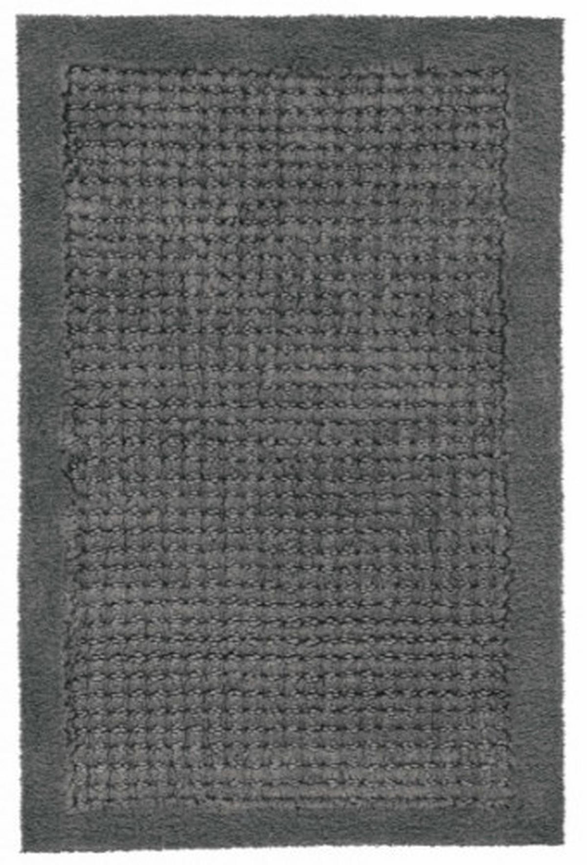 KOBEREC DO KOUPELNY, 60/90 cm - šedá, Basics, textil/plast (60/90cm) - Kleine Wolke