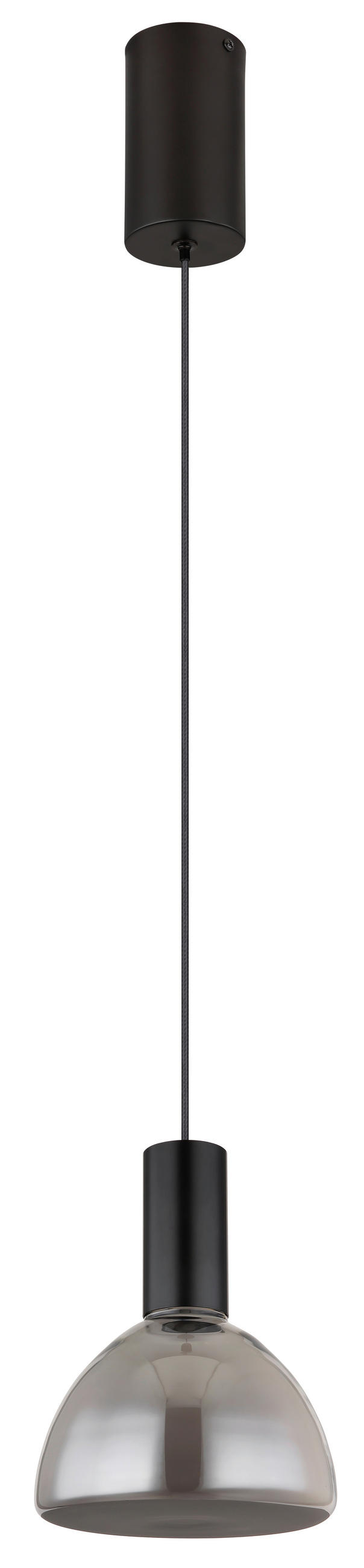 LED-HÄNGELEUCHTE 42/150 cm  - Schwarz, Design, Glas/Metall (42/150cm) - Globo