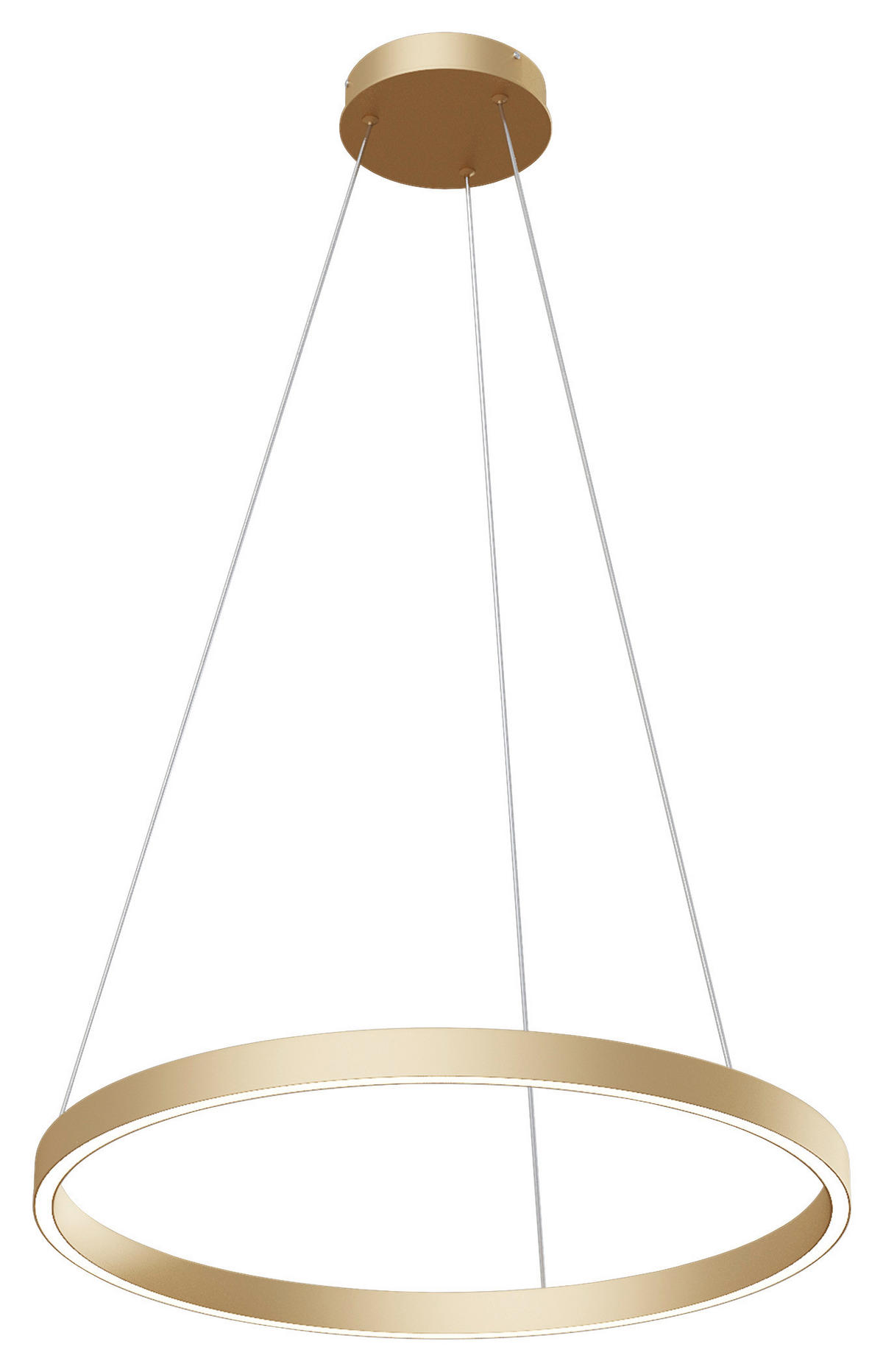 PENDELLEUCHTE 60/60/120 cm  - Messingfarben, Trend, Metall (60/60/120cm) - MAYTONI