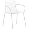 GARTENSTUHL Edelstahl Weiß  - Weiß, Basics, Metall (60/79/53cm) - Connubia 