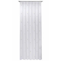 HÁLÓS FÜGGÖNY fm - sárga/barna, Basics, textil (290cm)