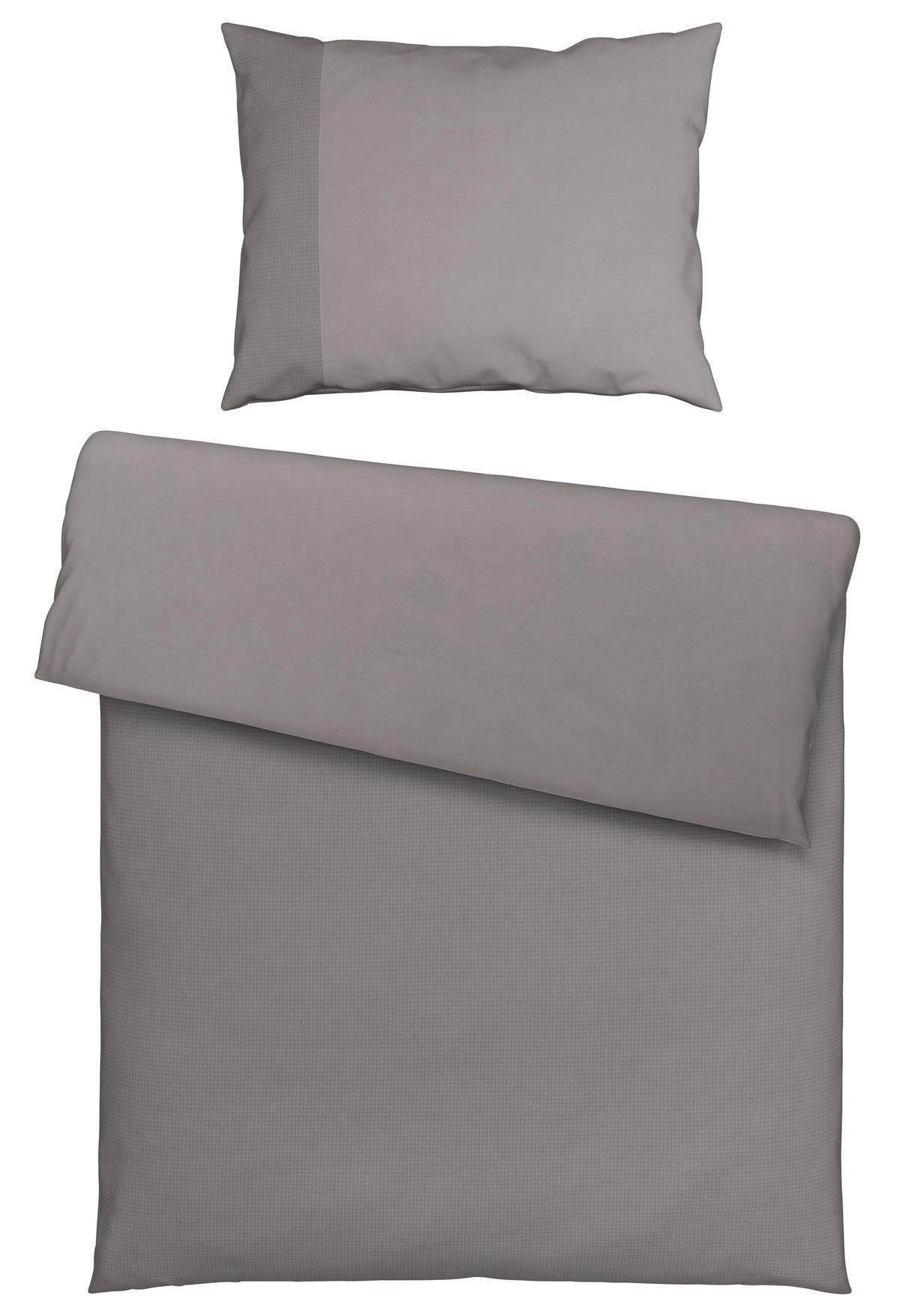 BETTWÄSCHE Waffelpiqué 140/200 cm  - Anthrazit, Design, Textil (140/200cm) - Esposa