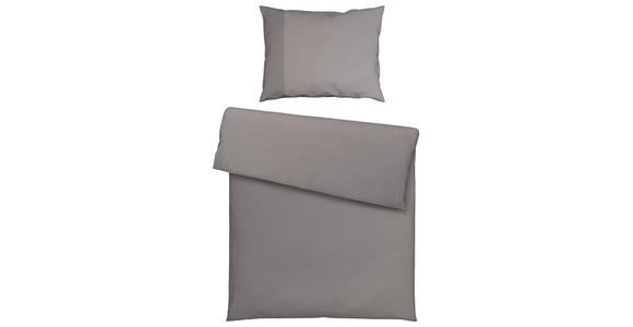 BETTWÄSCHE Waffelpiqué 140/200 cm  - Anthrazit, Design, Textil (140/200cm) - Esposa