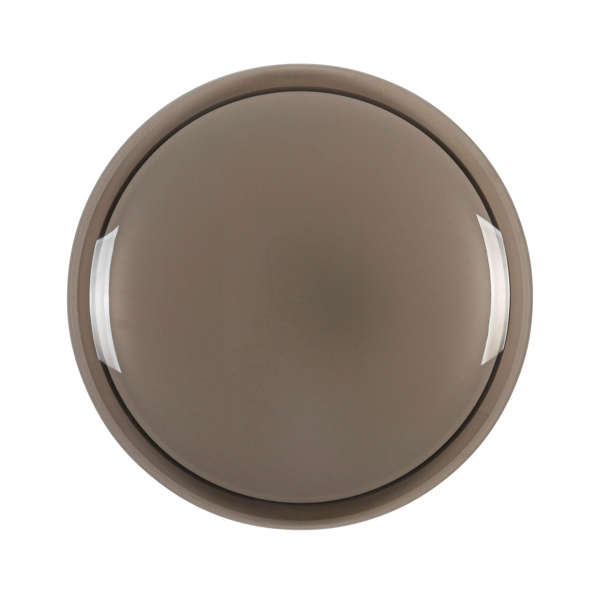 LED MENNYEZETI LÁMPA - áttetsző/fehér, Trend, műanyag/fém (50/9cm) - Novel