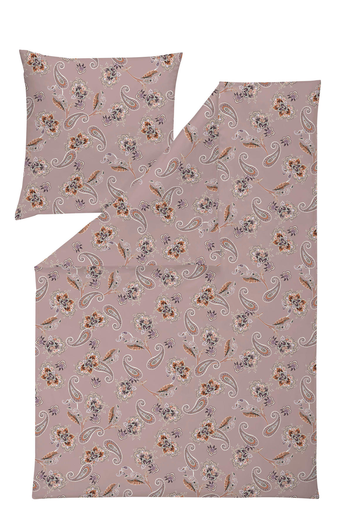 BETTWÄSCHE Atelier Flanell 155/220 cm  - Rosa, Design, Textil (155/220cm) - Estella