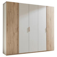 DREHTÜRENSCHRANK in Eichefarben, Kaschmir  - Kaschmir/Eichefarben, Konventionell, Holz/Holzwerkstoff (250/225,5/60cm) - Xora