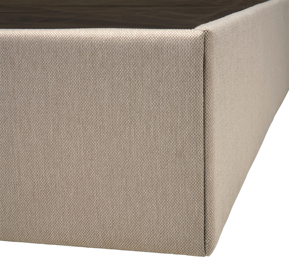 BOXBETT 160/200 cm  in Sandfarben  - Sandfarben/Schwarz, Konventionell, Holz/Kunststoff (160/200cm) - P & B