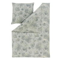 BETTWÄSCHE Atelier Flanell 135/200 cm  - Salbeigrün, Design, Textil (135/200cm) - Estella