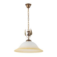 HÄNGELEUCHTE 40/40/90 cm  - Klar/Bronzefarben, KONVENTIONELL, Glas/Metall (40/40/90cm)