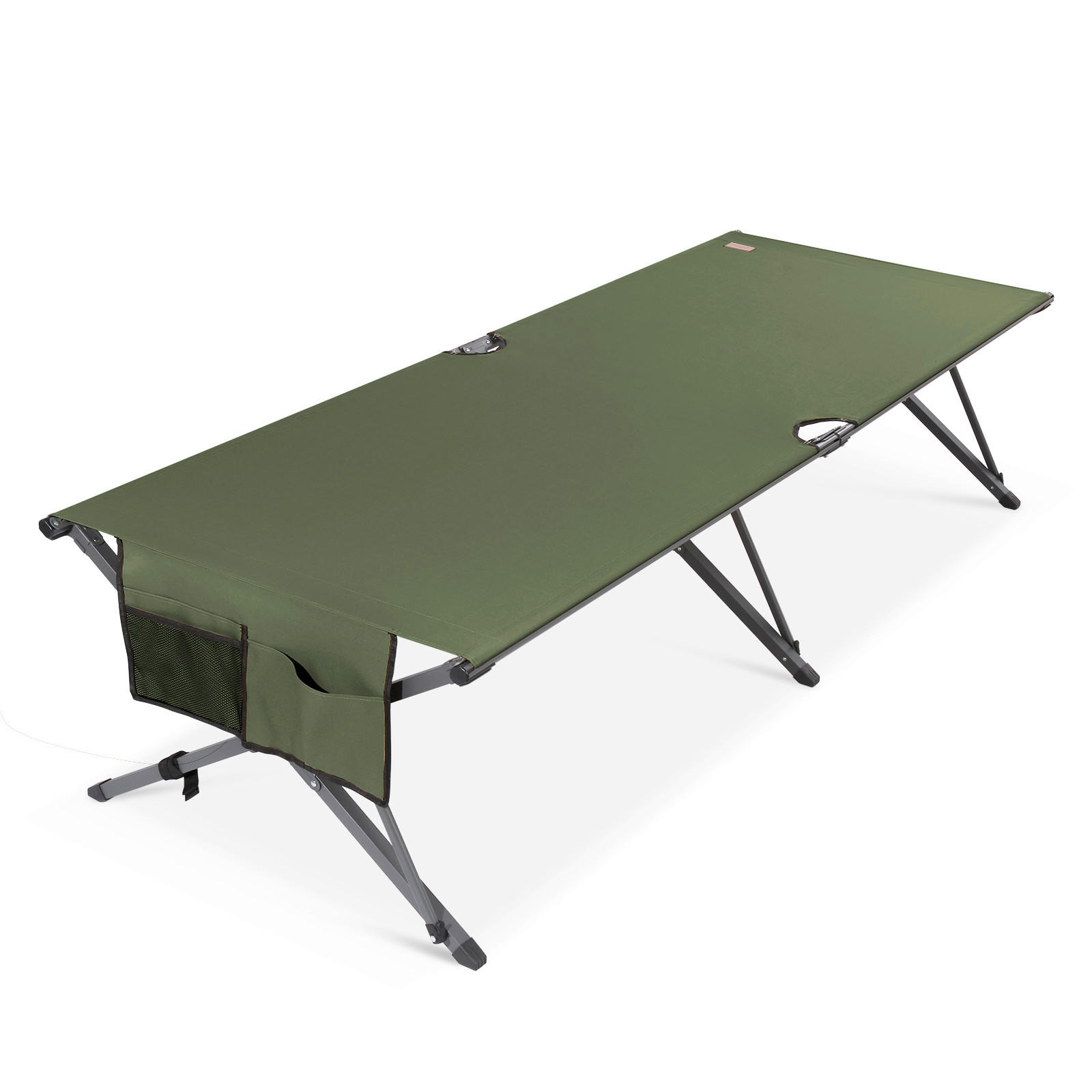 CAMPINGLIEGE - Grün, Basics, Textil/Metall (50/210/80cm) - Modante