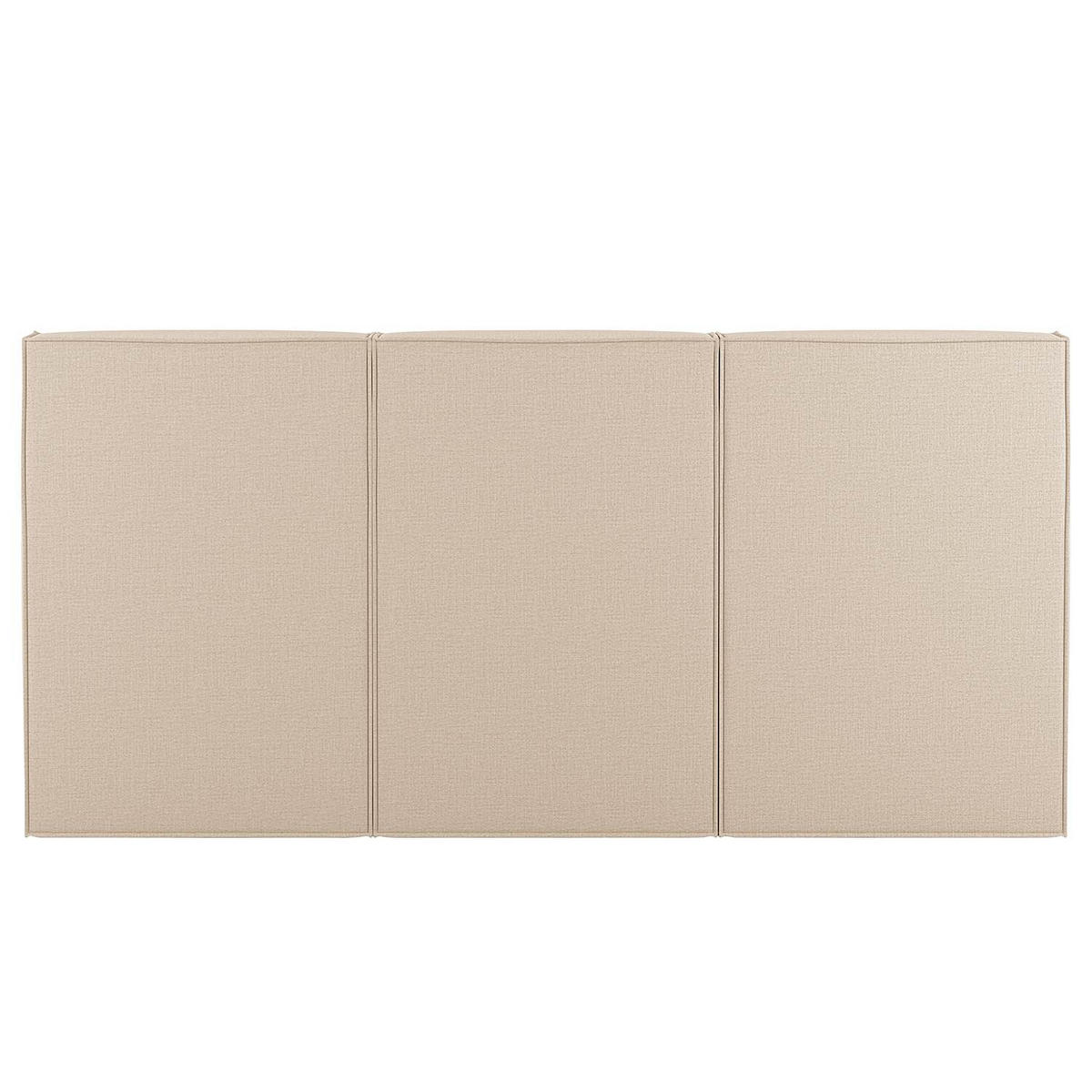 BOXSPRINGBETT 270/200 cm  in Beige  - Beige, Design, Textil (270/200cm) - home24