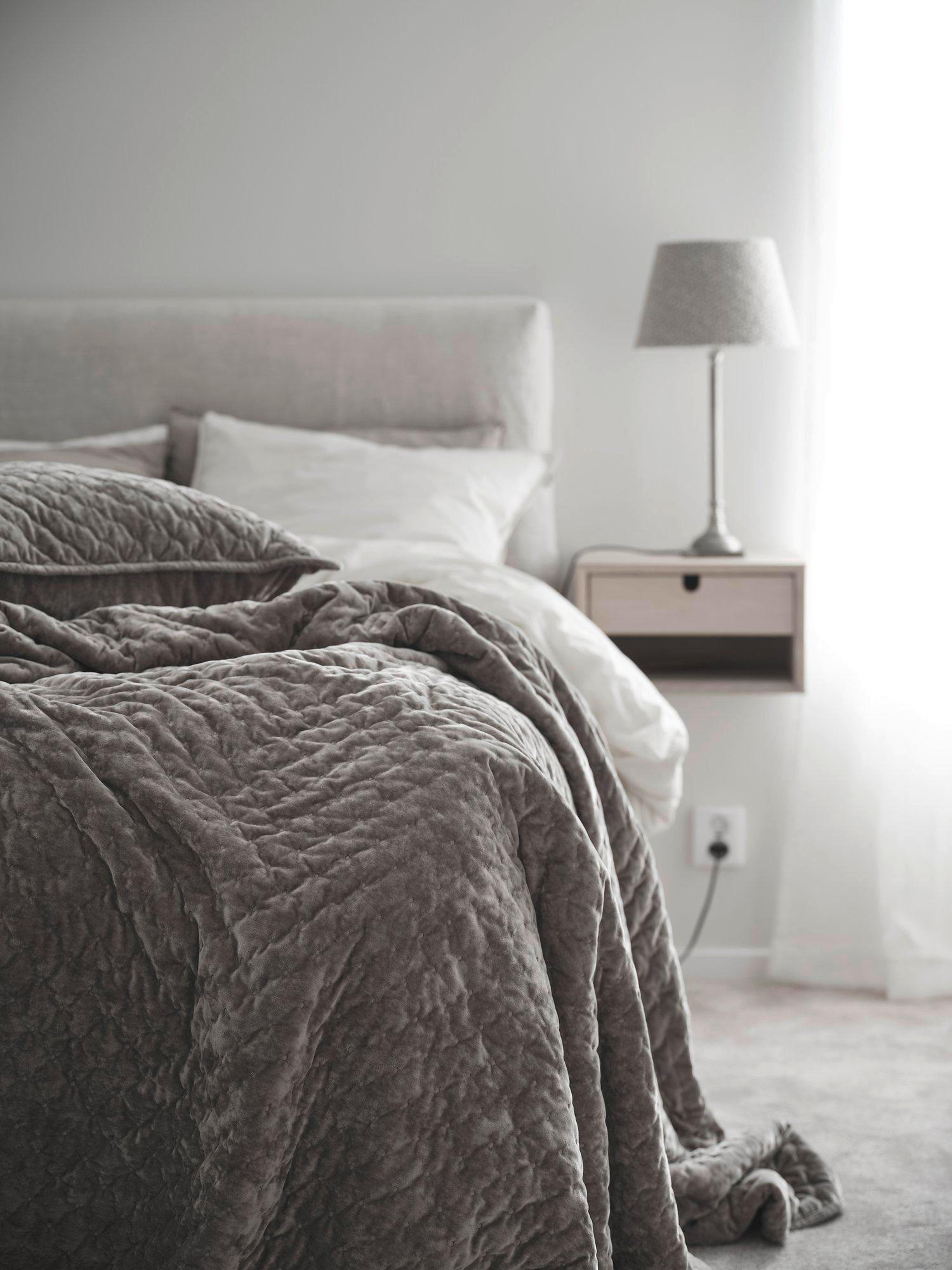 TAGESDECKE - Beige, Basics, Textil (180/260cm) - Svanefors