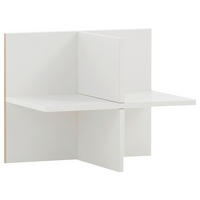 REGALEINSATZ - Weiß, MODERN, Holzwerkstoff (47,5/38,4/32,8cm) - MID.YOU