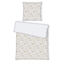 WENDEBETTWÄSCHE Renforcé 135/200 cm  - Beige, Design, Textil (135/200cm) - Tom Tailor