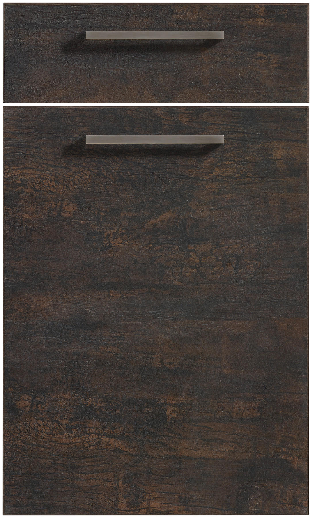 EINBAUKÜCHE ARTWOOD  - Nussbaumfarben/Weiß, Design, Holzwerkstoff/Kunststoff - Nolte Küchen