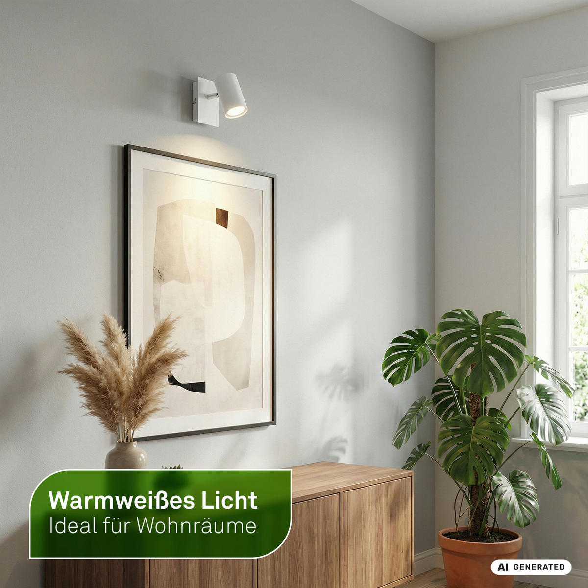 LED-SPOTKOPF Isil A 12/8/12,5 cm  - Weiß, Basics, Metall (12/8/12,5cm) - Briloner