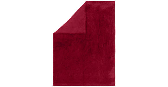 DECKE 140/190 cm  - Bordeaux, Basics, Textil (140/190cm) - Novel