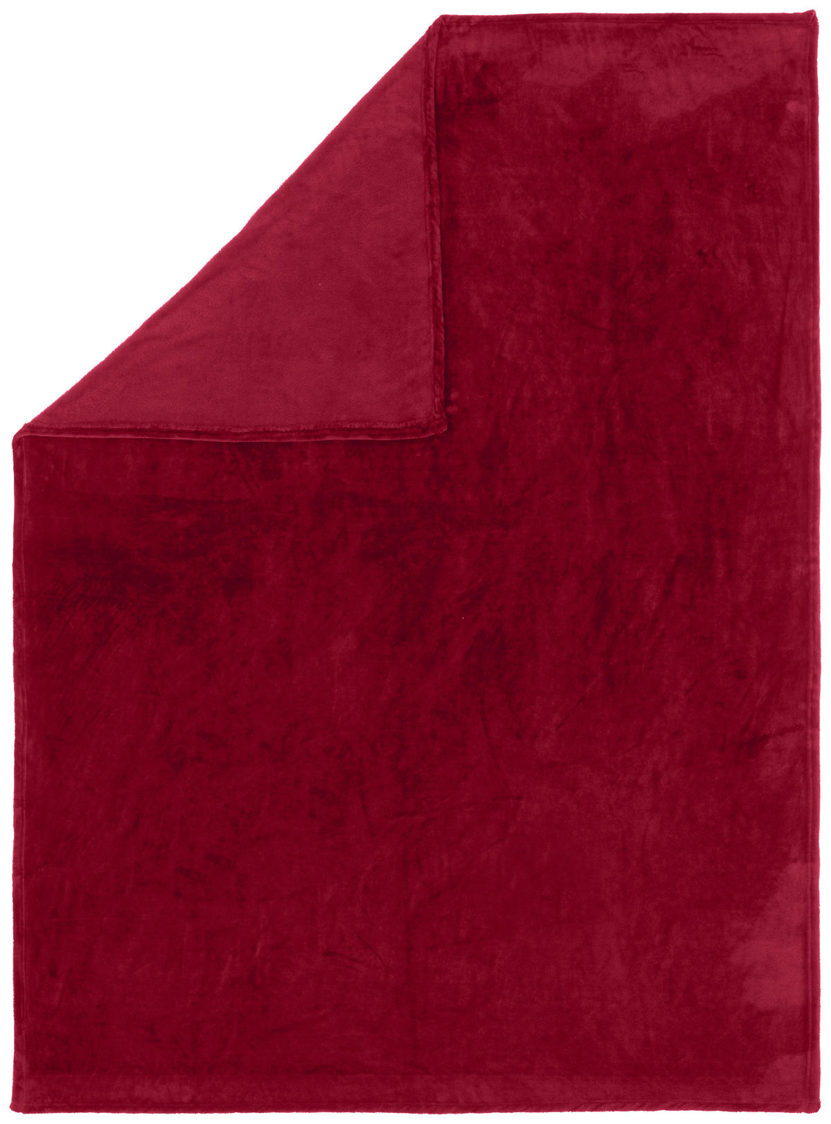 ĆEBE 140/190 cm bordo  - bordo, Osnovno, tekstil (140/190cm) - Novel