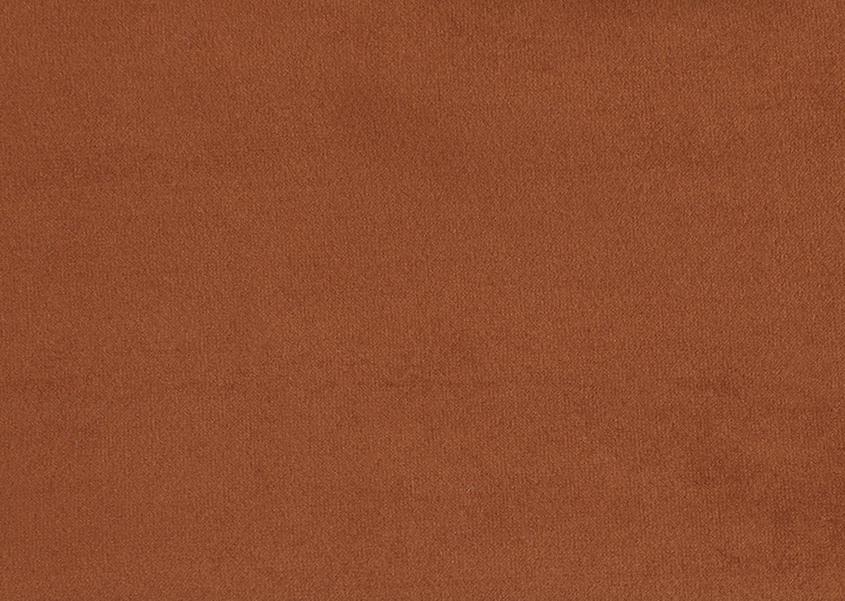 HOCKER in Textil Orange  - Schwarz/Orange, Konventionell, Textil/Metall (106/40/72cm) - Hom`in