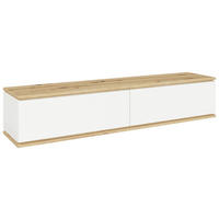 LOWBOARD  188/37/42 cm  hängend  - Weiß/Eiche Artisan, KONVENTIONELL, Holzwerkstoff (188/37/42cm) - Xora