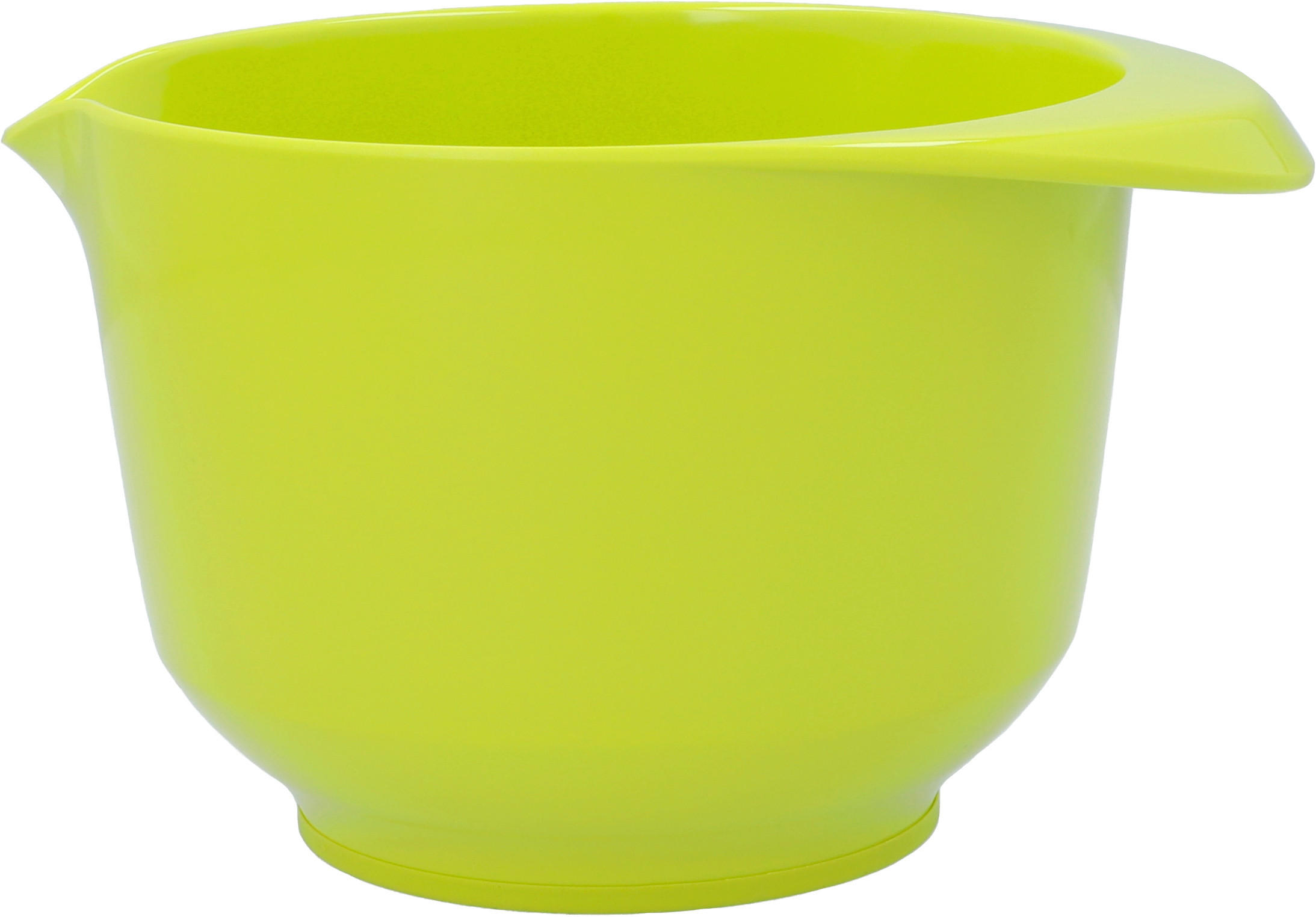 RÜHRSCHÜSSEL - Limette, Basics, Kunststoff (18,2/10,7/14,5cm) - Birkmann