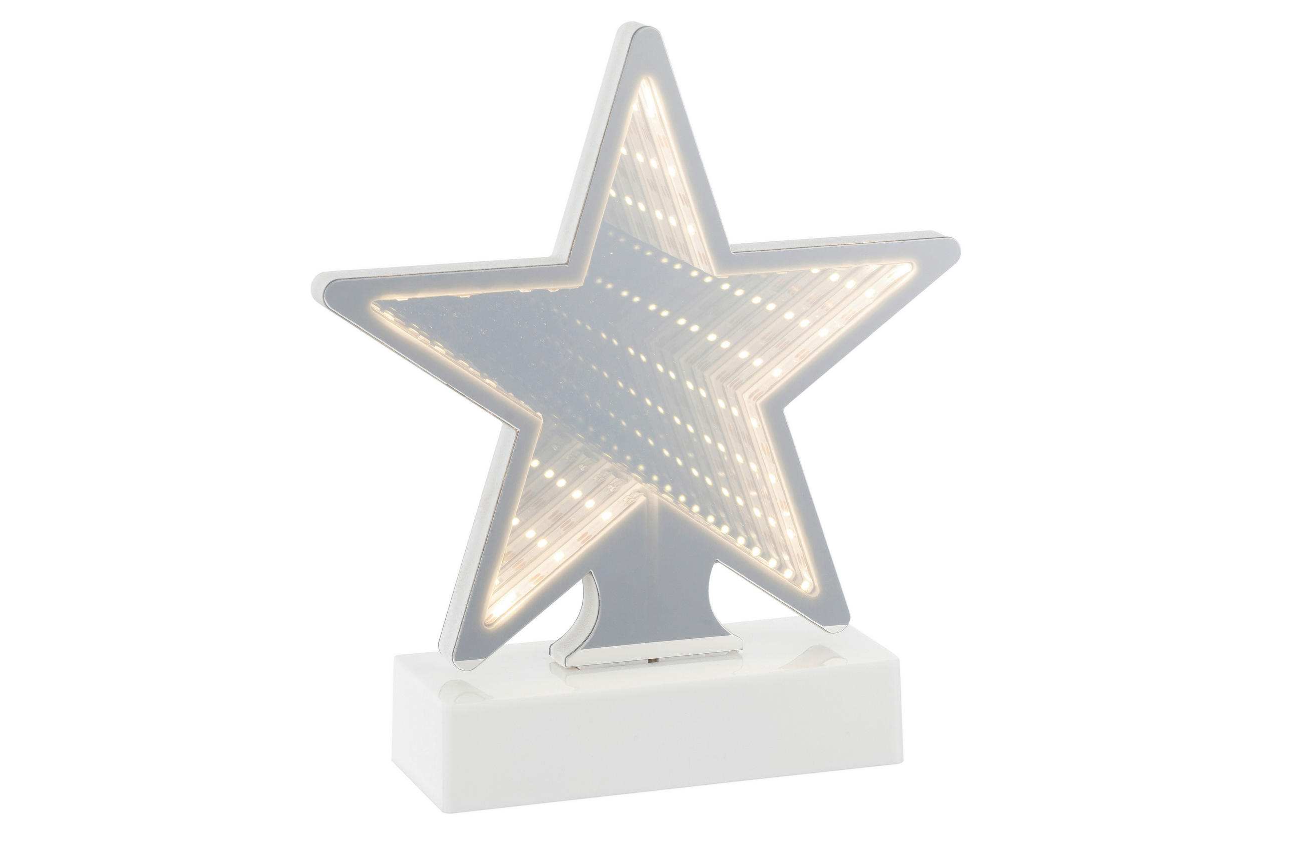DEKOSTERN  - Transparent, LIFESTYLE, Kunststoff (14,6/20/5,5cm) - X-Mas