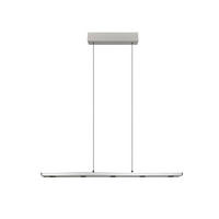 LED-PENDELLEUCHTE 109/9/200 cm    - Weiss/Nickelfarben, Design, Kunststoff/Metall (109/9/200cm) - Trio Leuchten