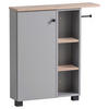 UNTERSCHRANK 70,7/77/17 cm   - Wildeiche/Schwarz, MODERN, Holzwerkstoff/Kunststoff (70,7/77/17cm) - MID.YOU